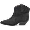 Isabel Marant Vintage - Stivaletti Dewina a punta - Donna - pelle scamosciata di vitello/gomma/pelle di vitello - 38 - Grigio