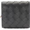 Bottega Veneta Pre-Owned - Portafoglio con design Intrecciato anni 2020 - Donna - pelle di vitello - Taglia unica - Nero