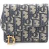 Christian Dior Pre-Owned - Portafoglio tri-fold Oblique anni 2010 - Donna - tela - Taglia unica - Toni neutri