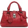 Bottega Veneta Pre-Owned - Borsa a tracolla Intrecciato Roma piccola 2012-2024 - Donna - pelle di vitello - Taglia unica - Rosso