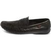 Gucci Pre-Owned - Mocassini Guccissima - Uomo - pelle/gomma/pelle - 41.5 - Nero