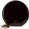 Louis Vuitton Pre-Owned - Portamonete tondo in pelle Vernis con monogramma 2009 - Donna - pelle - Taglia unica - Rosso