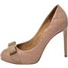 Ferragamo Pre-Owned - Pumps Vara Bow 115mm - Donna - pelle/pelle/pelle - 38 - Rosa
