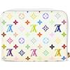 Louis Vuitton Pre-Owned - x Takashi Murakami Portafoglio con monogramma Takashi Murakami 2012 - Donna - pelle/PVC - Taglia unica - Bianco