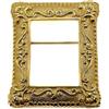 Jennifer Gibson Jewellery - x Givenchy Spilla Picture Frame anni '80 - Donna - metallo placcato in oro - Taglia unica
