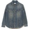 Saint Laurent Pre-Owned - Camicia denim anni 2010 - Uomo - cotone - XS - Blu