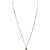 CHANEL Pre-Owned - Collana placcata argento con pendente CC Cube in resina e strass 2025 - Donna - argento - Taglia unica