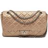 CHANEL Pre-Owned - Borsa a spalla trapuntata - Donna - pelle/pelle - Taglia unica - Oro