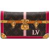 Louis Vuitton Pre-Owned - Pochette Weekend Summer Trunks con monogramma 2018 - Donna - tela - Taglia unica - Marrone