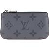 Louis Vuitton Pre-Owned - Borsellino portachiavi con monogramma Eclipse Reverse Trio 2023 - unisex - tela - Taglia unica - Grigio