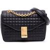 Celine Pre-Owned - Borsa a tracolla C media trapuntata in pelle di vitello 2018 - Donna - pelle di vitello - Taglia unica - Nero