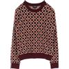 CHANEL Pre-Owned - Maglione Coco Mark 1986-1988 - Donna - poliammide/cotone/lana - 36 - Rosso