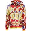 Etro Pre-Owned - Felpa con stampa pesci e cappuccio - Uomo - cotone/nylon - XL - Rosso