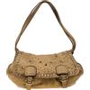 Sonia Rykiel Pre-Owned - Borsa a spalla piccola in pelle con borchie - Donna - tessuto/pelle - Taglia unica - Oro