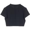CHANEL Pre-Owned - T-shirt Coco-mark 1986-1988 - Donna - poliammide/Lycra - 46 - Nero