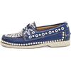 Christian Louboutin Pre-Owned - Mocassini Spikes Grommets 2024 - Donna - gomma/pelle/pelle - 36 - Blu