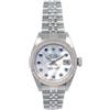 Rolex - Oyster Perpetual Datejust 26mm 2004 - Donna - acciaio inossidabile/zaffiri/conchiglie - Taglia unica - Bianco
