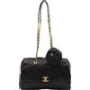 CHANEL Pre-Owned - Borsa a spalla Bowling grande 2021 - Donna - nylon - Taglia unica - Nero