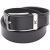 Louis Vuitton Pre-Owned - Cintura Pont Neuf 2022 - Uomo - pelle di vitello - 110 - Nero