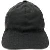 Gucci Pre-Owned - Cappello da baseball GG in tela anni 2020 - Donna - poliestere/cotone - Taglia unica - Nero