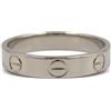 Cartier - Anello Love mini in oro bianco 18 carati anni 2010 - unisex - oro bianco 18kt - 50 - Argento