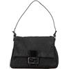 Fendi Pre-Owned - Borsa a spalla Mamma Forever in tela con motivo Zucca 2000-2010 - Donna - tela/pelle di vitello - Taglia unica - Nero
