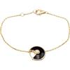 Cartier - Bracciale Amulet in oro rosa 18kt con diamanti e onice anni 2010 - Donna - oro rosa 18kt - Taglia unica