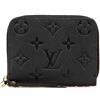 Louis Vuitton Pre-Owned - Portamonete Zippy Purse in pelle Empreinte con monogramma 2021-2024 - Donna - pelle - Taglia unica - Nero
