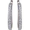 LB Exclusive - Orecchini in oro bianco 14 carati con diamanti - Donna - diamanti/oro bianco 14kt - Taglia unica - Argento