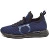 Ferragamo Pre-Owned - Sneakers Gancini - Uomo - gomma/tessuto/tessuto - 42.5 - Blu