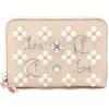 Christian Louboutin Pre-Owned - Portamonete Panettone anni 2020 - Donna - pelle di vitello - Taglia unica - Toni neutri