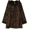Fendi Pre-Owned - Cappotto con cappuccio 1990 - Donna - cotone/rayon - Taglia unica - Marrone