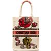 Christian Dior Pre-Owned - Borsa tote Fleurs Bibliques con ricamo Vertical Book 2020 - Donna - tela - Taglia unica - Marrone