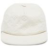Louis Vuitton Pre-Owned - x Virgil Abloh Cappello da baseball in pelle Empreinte - Uomo - cupro/pelle di vitello/cotone - Taglia unica - Bianco