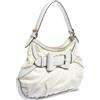 Gucci Pre-Owned - Borsa a spalla con fibbia - Donna - tela - Taglia unica - Bianco