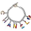 CHANEL Pre-Owned - Bracciale National Flag 2003 - Donna - placcatura in argento - Taglia unica