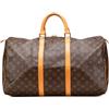 Louis Vuitton Pre-Owned - Borsa da viaggio Keepall 50 con monogramma 1997 - unisex - tela/pelle - Taglia unica - Marrone