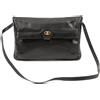 Celine Pre-Owned - Borsa a spalla Triomphe anni 1970 - Donna - pelle - Taglia unica - Nero