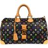 Louis Vuitton Pre-Owned - x Takashi Murakami Borsa a mano Speedy 40 2011 - unisex - tela/pelle - Taglia unica - Nero