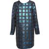 Kenzo Pre-Owned - Abito con scollo a V - Donna - poliestere - L - Blu