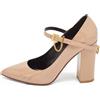 Valentino Garavani Pre-Owned - Pumps in pelle 65mm - Donna - pelle di vitello/pelle di vitello/pelle di vitello - 38 - Toni neutri