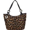Fendi Pre-Owned - Borsa a mano Chef in tela con stampa leopardata 2010-2025 - Donna - tela/pelle di vitello - Taglia unica - Marrone