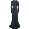 Stella McCartney Pre-Owned - Abito in raso - Donna - viscosa - M - Blu