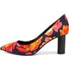Ferragamo Pre-Owned - Pumps Badia 110mm - Donna - pelle/tela/pelle - 39.5 - Nero