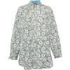 Balenciaga Pre-Owned - Camicia con stampa - Donna - poliestere/cotone - S - Verde