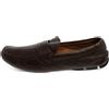 Prada Pre-Owned - Mocassini penny in pelle - Uomo - pelle di vitello/pelle di vitello/gomma/pelle di vitello - 41.5 - Marrone
