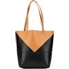 Loewe Pre-Owned - Borsa tote Puzzle Fold media in pelle di vitello bicolore 2023-2025 - Donna - pelle di vitello - Taglia unica - Nero