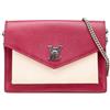Louis Vuitton Pre-Owned - Borsa a tracolla MyLockMe Chain Pochette in pelle bicolore con catena 2019 - Donna - pelle di vitello - Taglia unica -