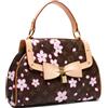 Louis Vuitton Pre-Owned - Borsa a mano Monogram Cherry Blossom 2003 - Donna - PVC/pelle di vitello - Taglia unica - Marrone