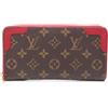 Louis Vuitton Pre-Owned - Portafoglio Retiro con zip 2018 - Donna - PVC/pelle di vitello - Taglia unica - Marrone